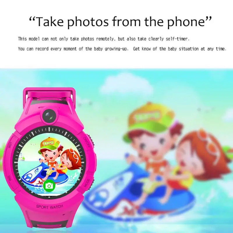 Children Smart Watch Smartwatches LBS Location 1.4 Inch Touch Screen Wristwatch Wearable Device