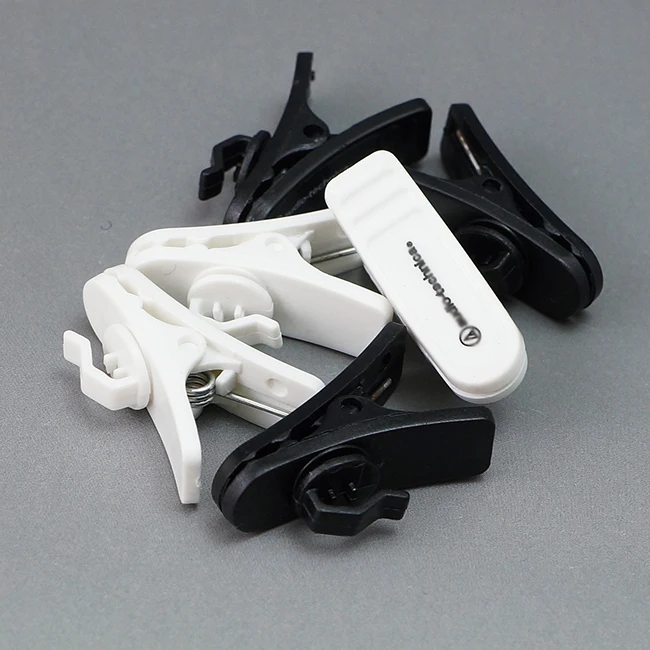 5pcs Cable Clips Collar Clip Headphone Rotating Clamps For Headphones