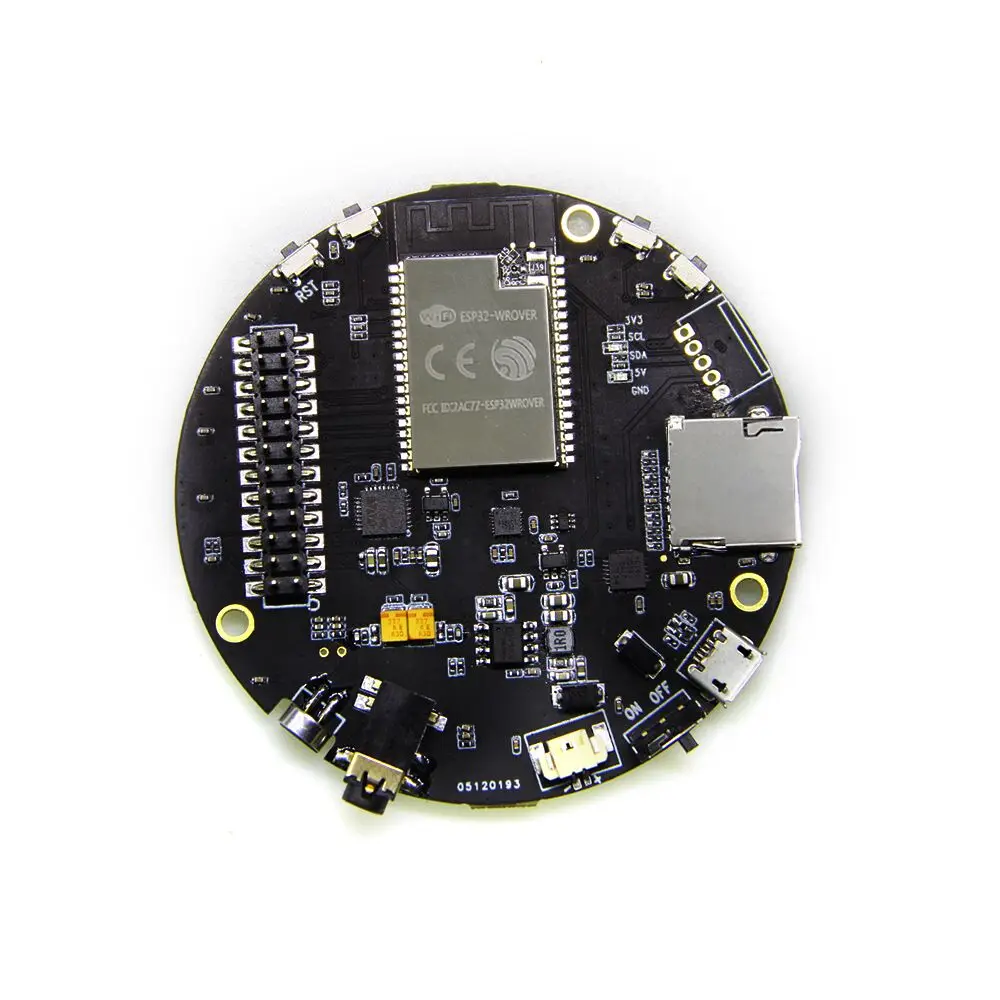 TTGO ESP32-WROVER TAudio V1.0 SD Card Slot Bluetooth WI-FI Module MPU9250 WM8978 12Bits WS2812B TTGO ESP32-WROVER TAudio V1.0 SD Card Slot Bluetooth WI-FI Module MPU9250 WM8978 12Bits WS2812B