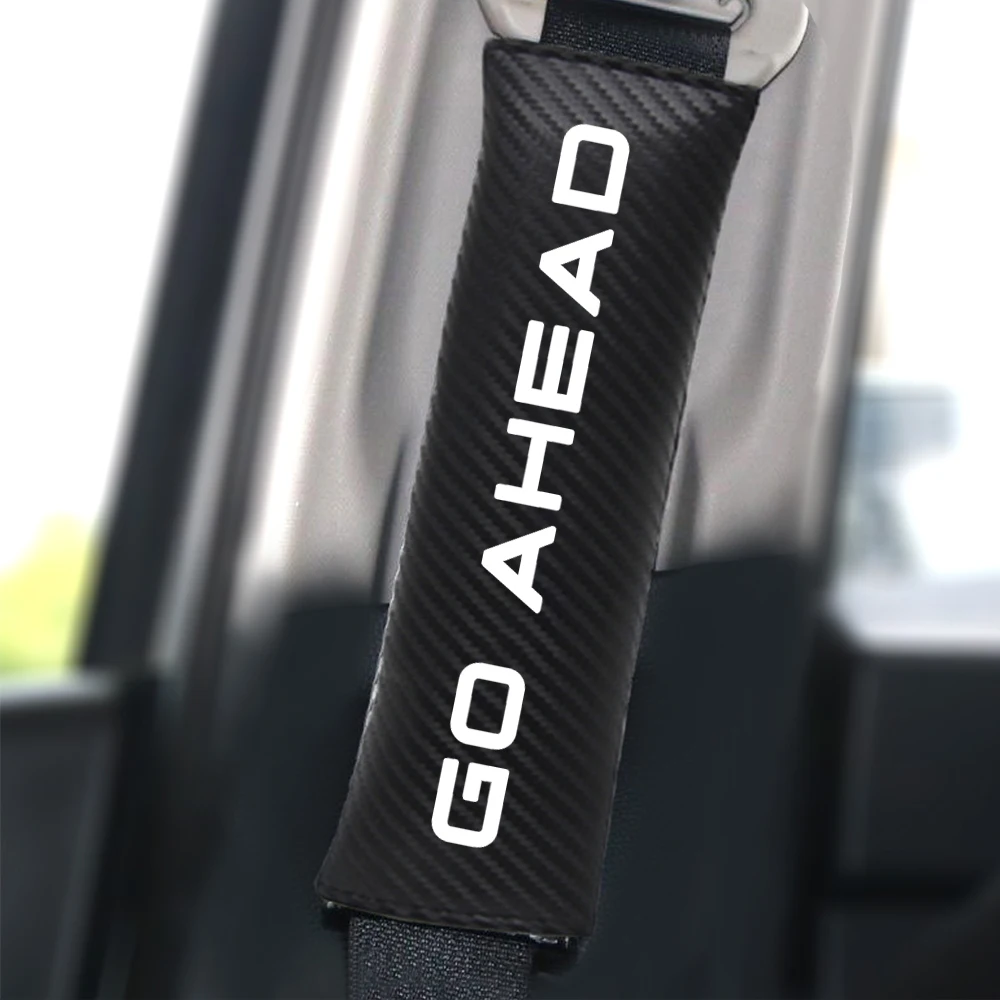 

Muchkey 2Pcs Seat Belt Shoulder Protection Pads Racing Car Reflective Safety Seat Belts Buckle Clip Car Accessories