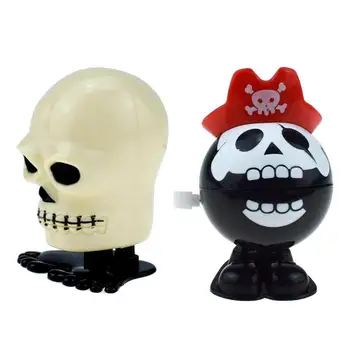 

Mini Clockwork Skull Toy Children Cool Plastic Cute Little Wind Up Toys