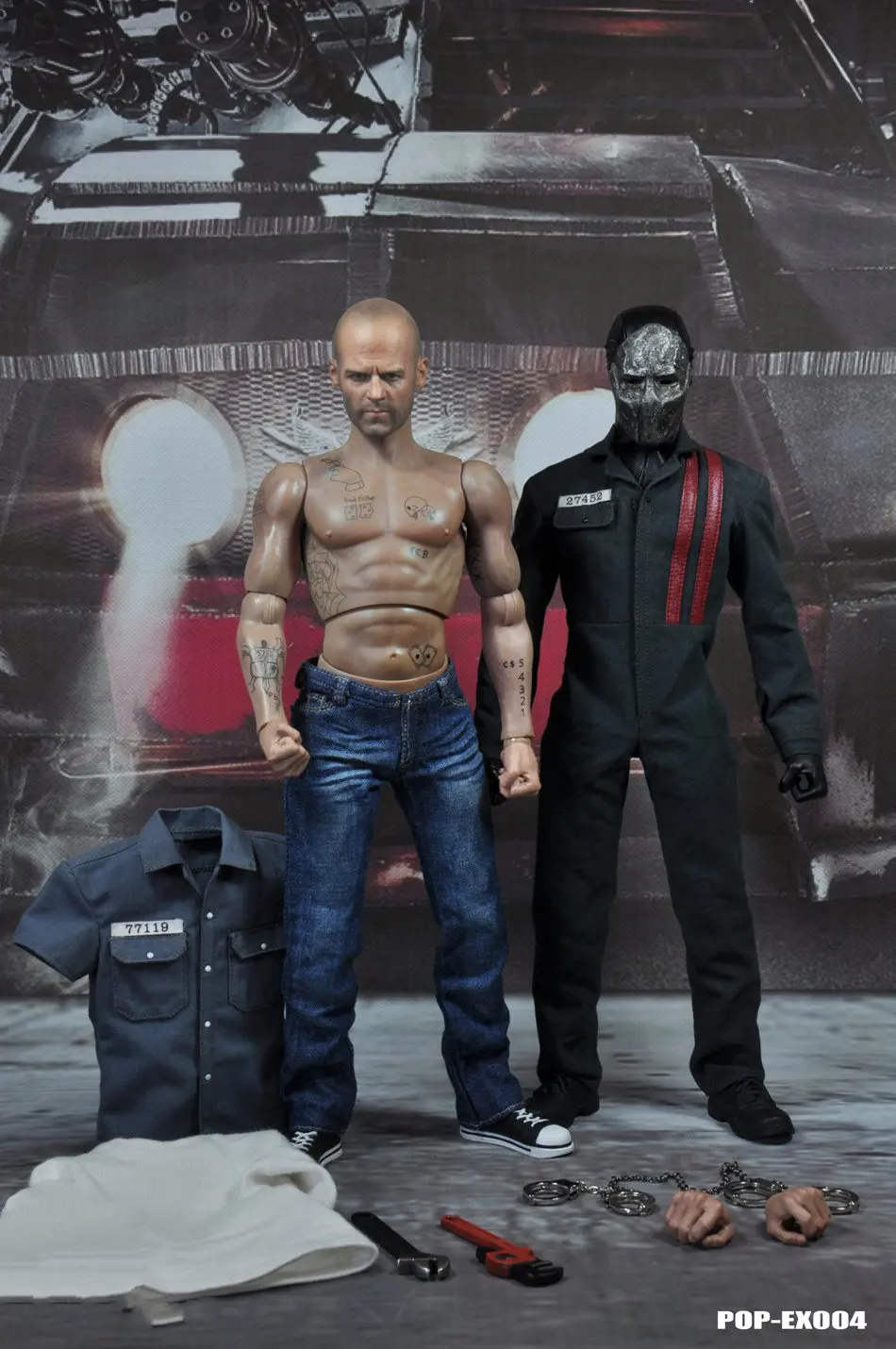 

[ESTARTEK] EX004 1/6 Death Race Driver Frankenstein Collection Action Figure for Fans Holiday Gift