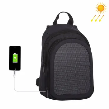 

HAWEEL 5W Solar Panel Power Single & Double Shoulder Backpack Bag