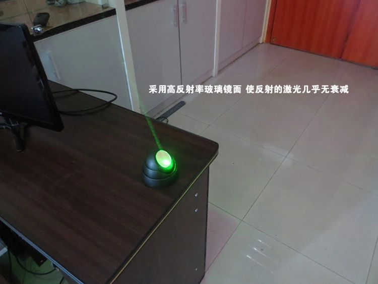 

Room Escape full angle 360 degree laser reflector Lens mirror prop for escape mysterious room Real-life escape room game prop