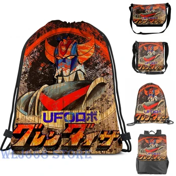 

Funny graphic print shoulder Bags women Goldorak (3) Single shoulder backpack travel for men Gym Bag