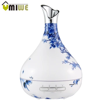 

Vase Shape Aromatherapy Aroma Essential Oil Diffuser 7 Color Changing Air Humidifiers Cool Mist Humidifier for Home Office Yoga