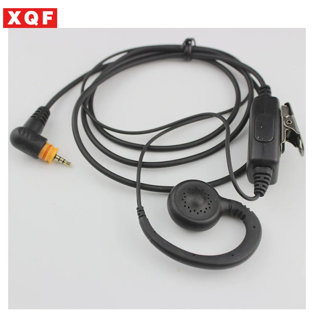 

XQF MIC Speaker PTT G Earhook Earpiece Earphone Headset for Motorola Radio SL7550 SL4000 SL1K MotoTRBO Radio Walkie Talkie