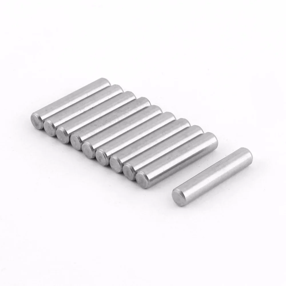 

UXCELL 10 Pcs 5x25mm 304 Stainless Steel Straight Retaining Dowel Pins Rod Fasten Elements Positioning Pin Fastener