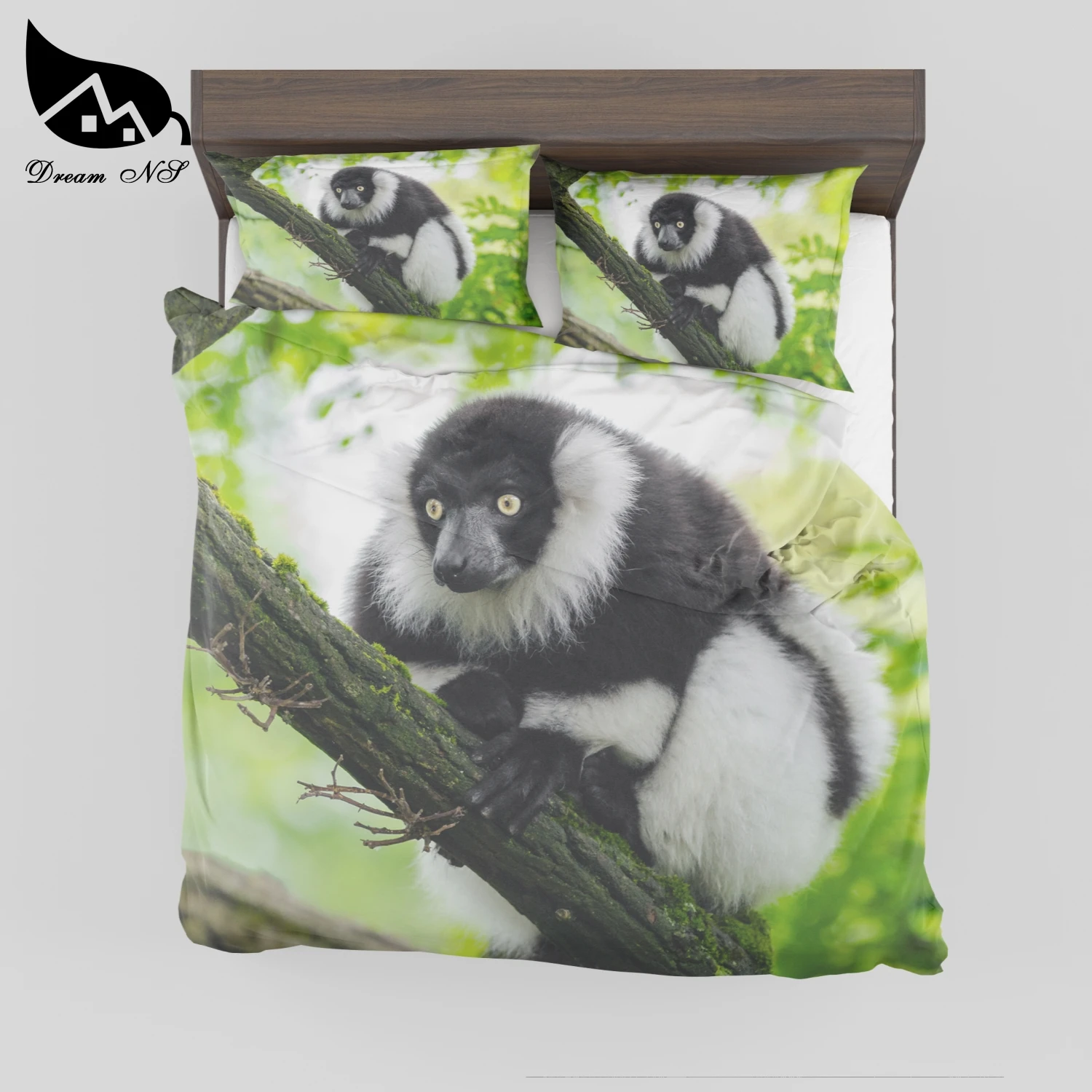 حلم NS 3D لطيف الحيوان الصغير يمور طباعة الصور طقم سرير نوم منتجات منسوجة SMY38 حلم NS 3D لطيف الحيوان الصغير يمور طباعة الصور طقم سرير نوم منتجات منسوجة SMY38