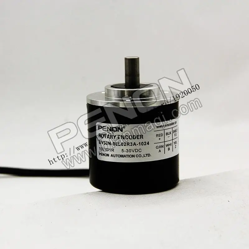 

BV50N-08L02R3A-1024 Solid shaft 8mm1024 line the outer diameter of 50mm rotary optical encoder