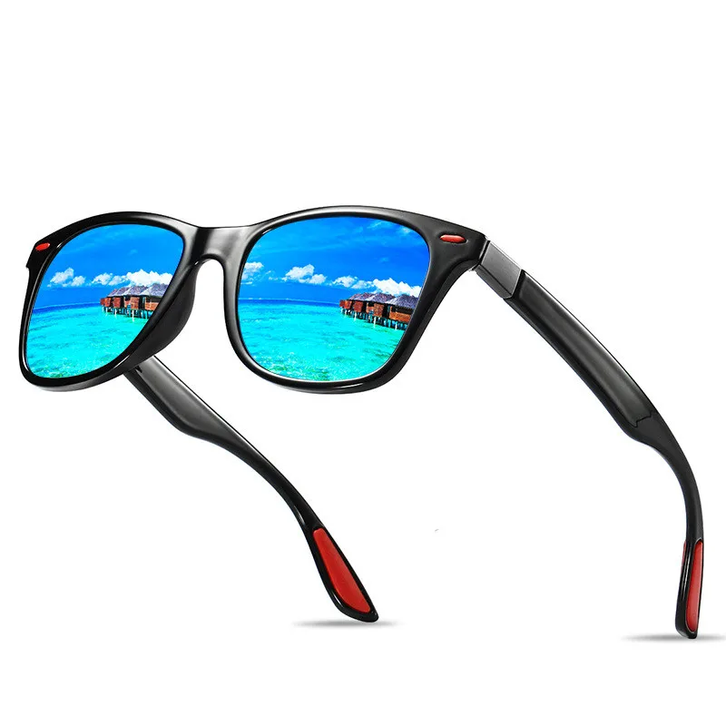 BRAND DESIGN Classic Polarized Sunglasses Men Women Driving Square Frame Sun Glasses Male Goggle 100% UV Protection Gafas De Sol |