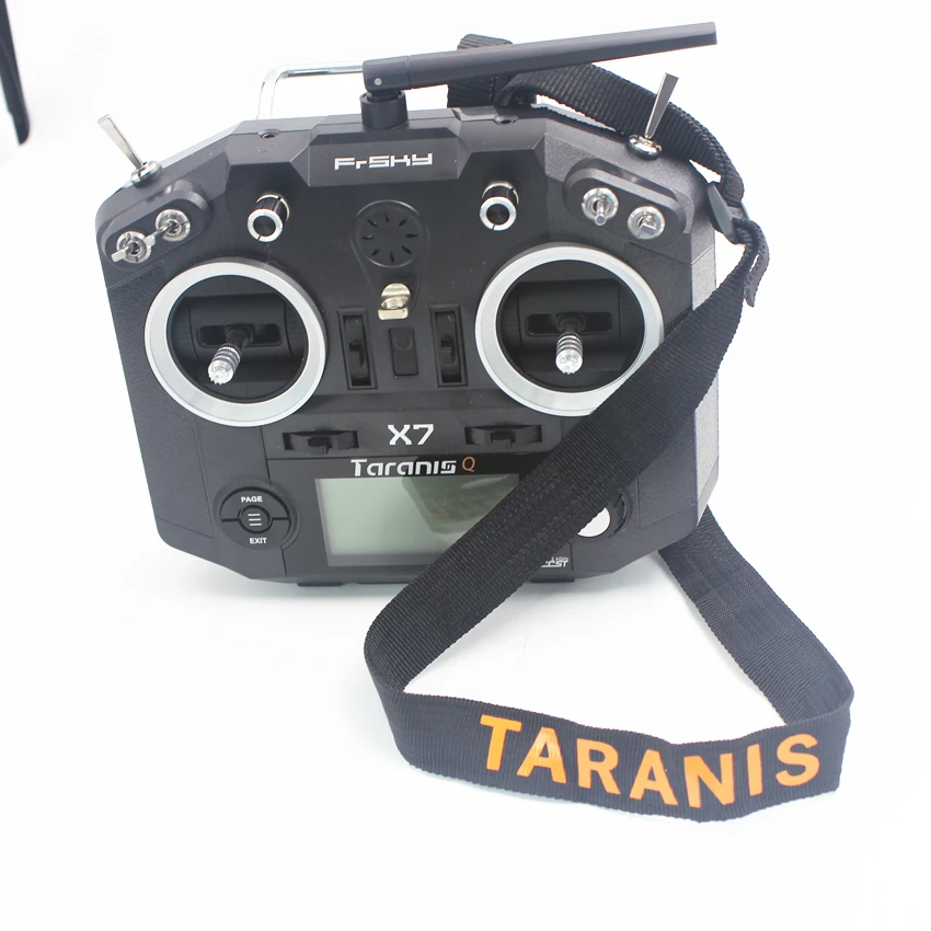 Оригинальный FrSky taranis Q X7 2,4G ACCST 16CH телеметрический радиопередатчик открыть TX для Квадрокоптер с дистанционным управлением, вертолётов