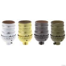 E26/E27 алюминиевый Ретро подвесной винтажный светильник держатель лампы гнездо без выключателя W-store Oct11_A