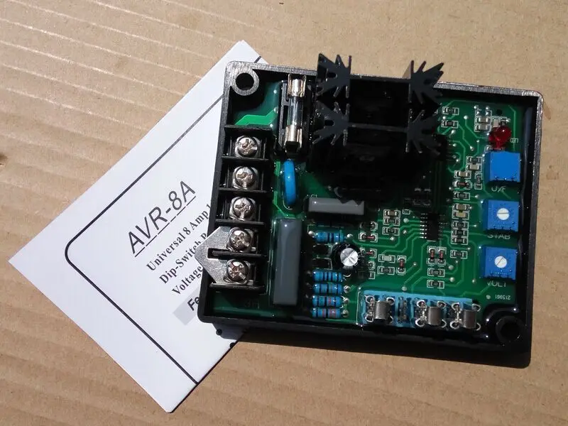 

Universal GAVR 8A Generator Automatic Voltage Regulator Module AVR 8A 5pcs /lot+free shipping