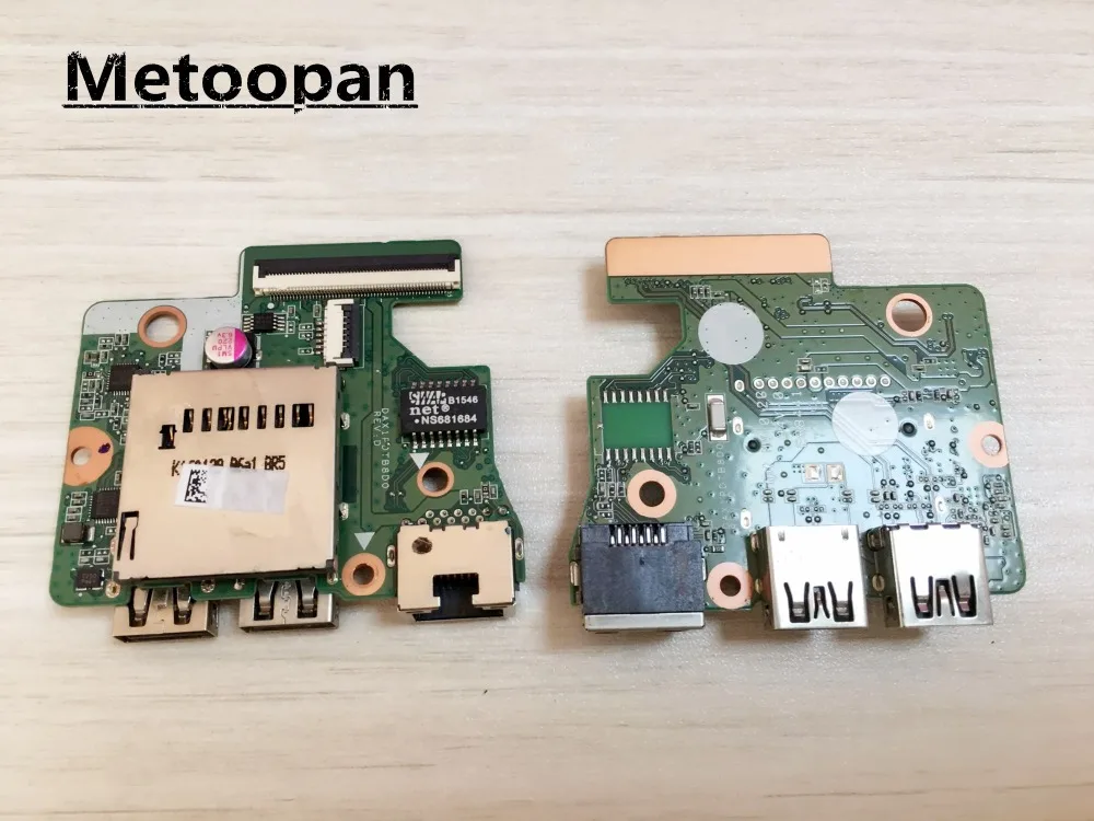 Для hp 15-AK 15-AK030TX ноутбук USB плата NIC интерфейсная плата USB интерфейсная плата DAX1PDTB8D0