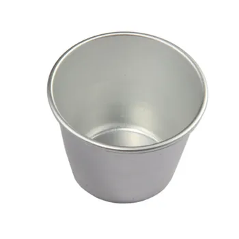

Aluminum Pudding Cups Cupcake Mold Cake Baking Moulds Tarte Candy Jelly Patisserie DIY Kitchen Accessories 6*4*4.5cm