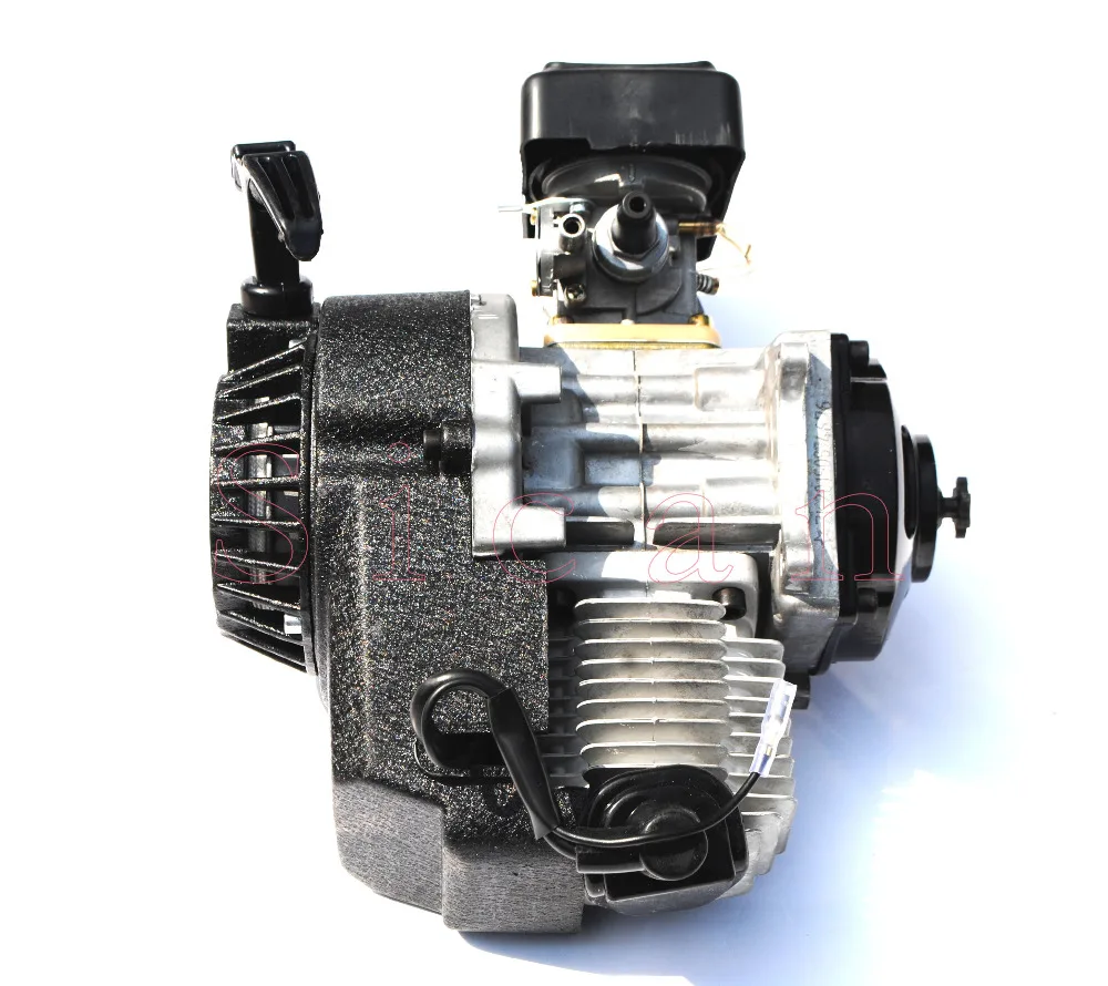 Черный цвет велосипед Скутер 49cc 2 тактный двигатель Rexroth карманный Quad ATV|49cc