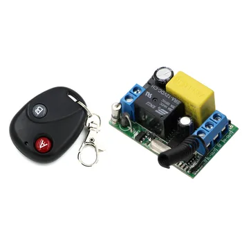 

AC 220V Wireless Remote Control Switch Radio Control Switch Remote ON/OFF 1CH 10A Relay Module Receiver Transmitter PT2262 2260