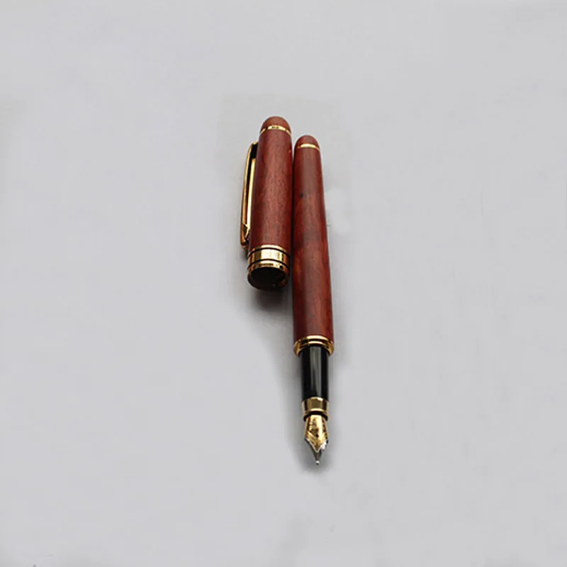 US $125.00 10 pieces for a lot Handmade Rosewood Fountain Pen Gift Pen