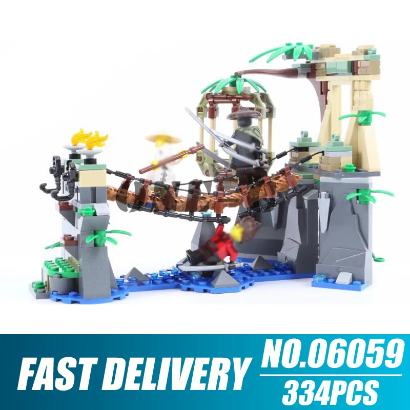 

Building blocks 06059 Compatible with legoingly ninjago 70608 Bricks Master Falls figures Educational toys for children