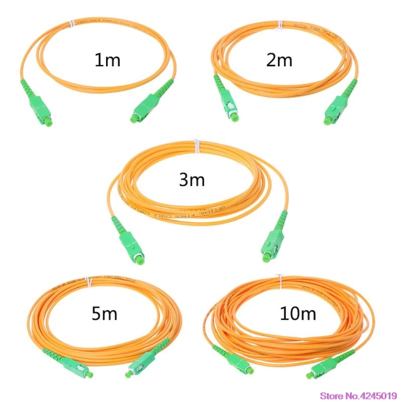 SC/APC-SC/APC-SM 3 мм волоконно-оптический соединительный кабель одномодовый удлинитель патч-корд
