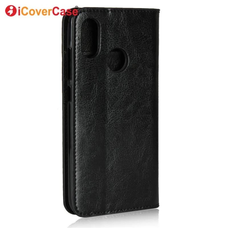 Leather Flip Cover Cases For Xiaomi Mi 8 Se Mi8 Mi8se Case Luxury Genuine Coque Wallet Protector Fundas Phone Stand Hoesjes Etui