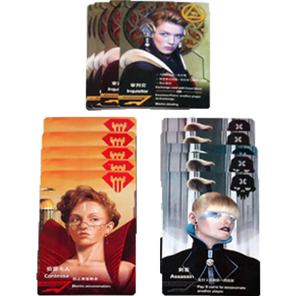 Coup Game tarot deck английская версия гадание игральные карты, настольные игры для взрослых детей семейные вечерние magic the gathering