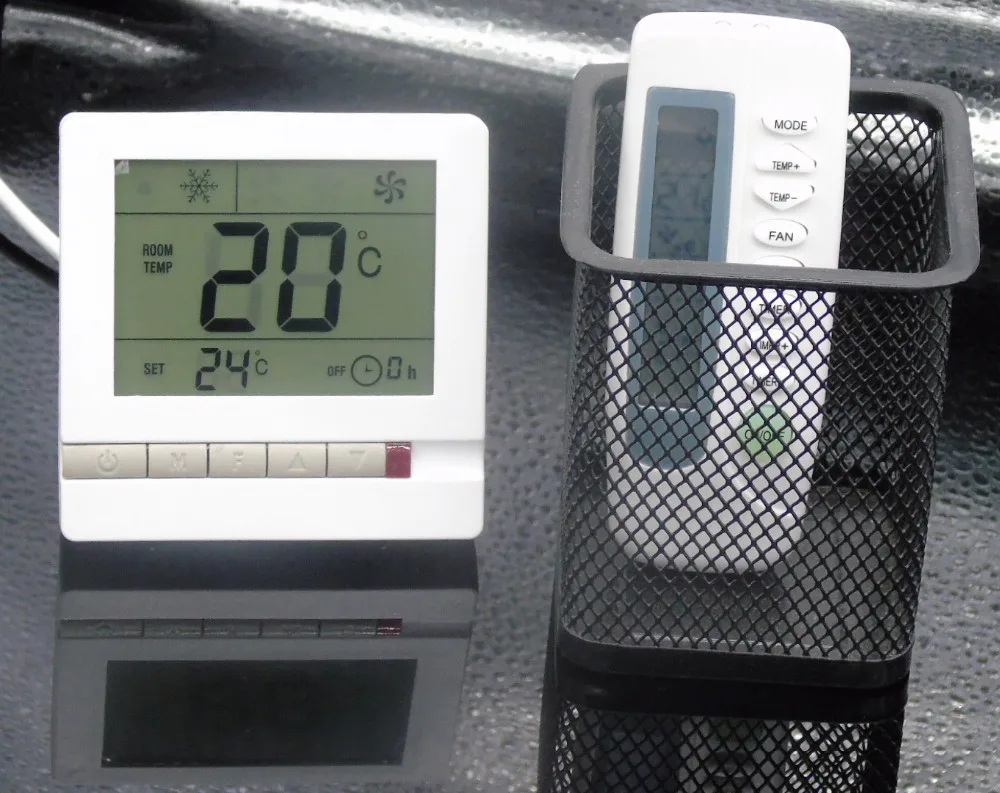 

Air Conditioner Room thermostat regulator with Infrared remote