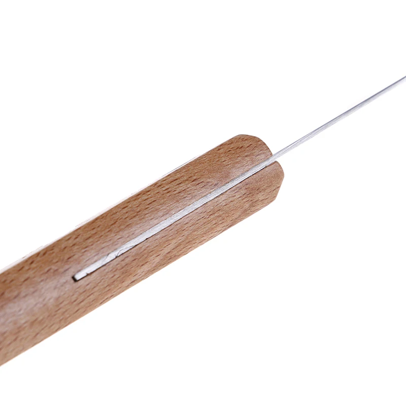 Портативный мини-сэндвич-разбрасыватель масла сыра нож для нарезки лопаточка из нержавеющей стали кухонный инструмент с деревянной ручкой