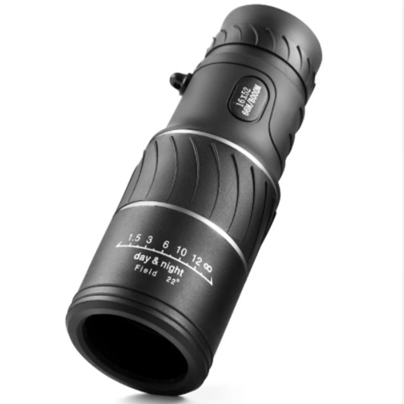 16x52 High Definition pocket Monocular  Focus Optic Lens handheld LLL Night Vision Travel Telescope spotting Scope Binoculars