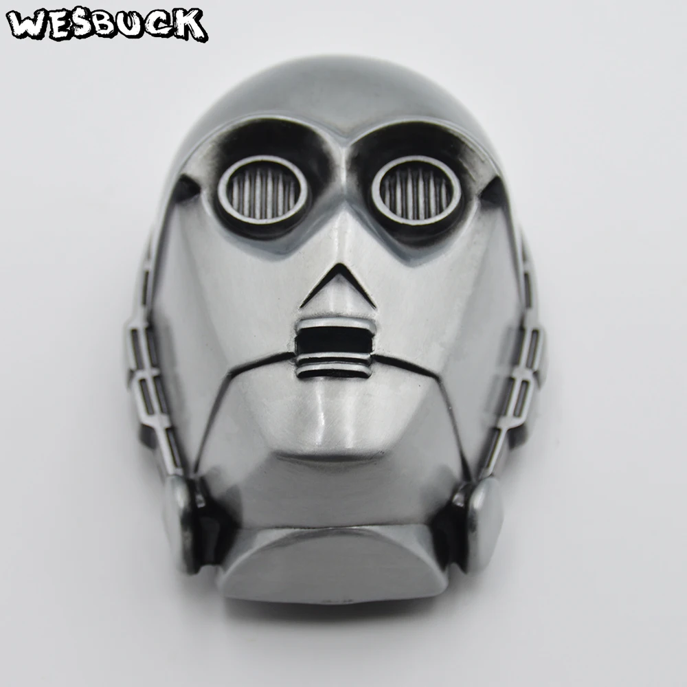 

WesBuck Brand Avengers Marvel Comics batman Bruce Wayne Superhero Iron Man mask belt buckle