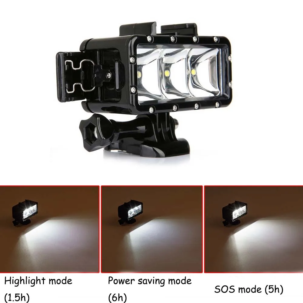 E3662-Waterproof LED Light for SJCAM-9