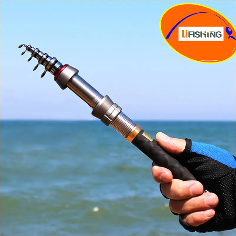 small telescopic fishing rod