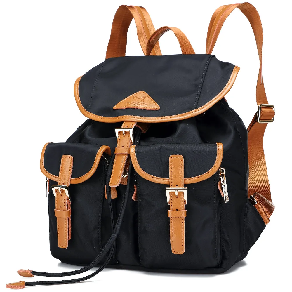 ladies backpack black (3)