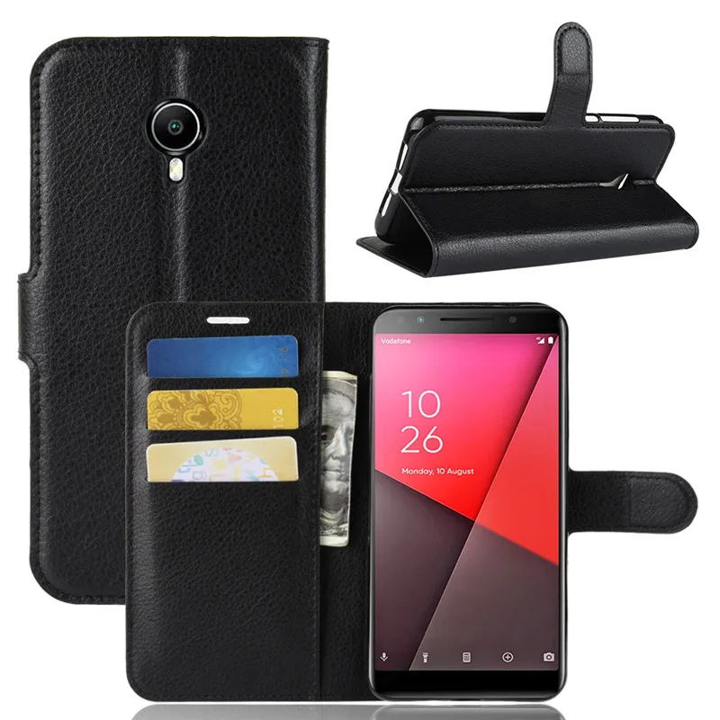 Vodafone Smart N9 Lite Case 5.34 inch Luxury Wallet PU Leather Phone
