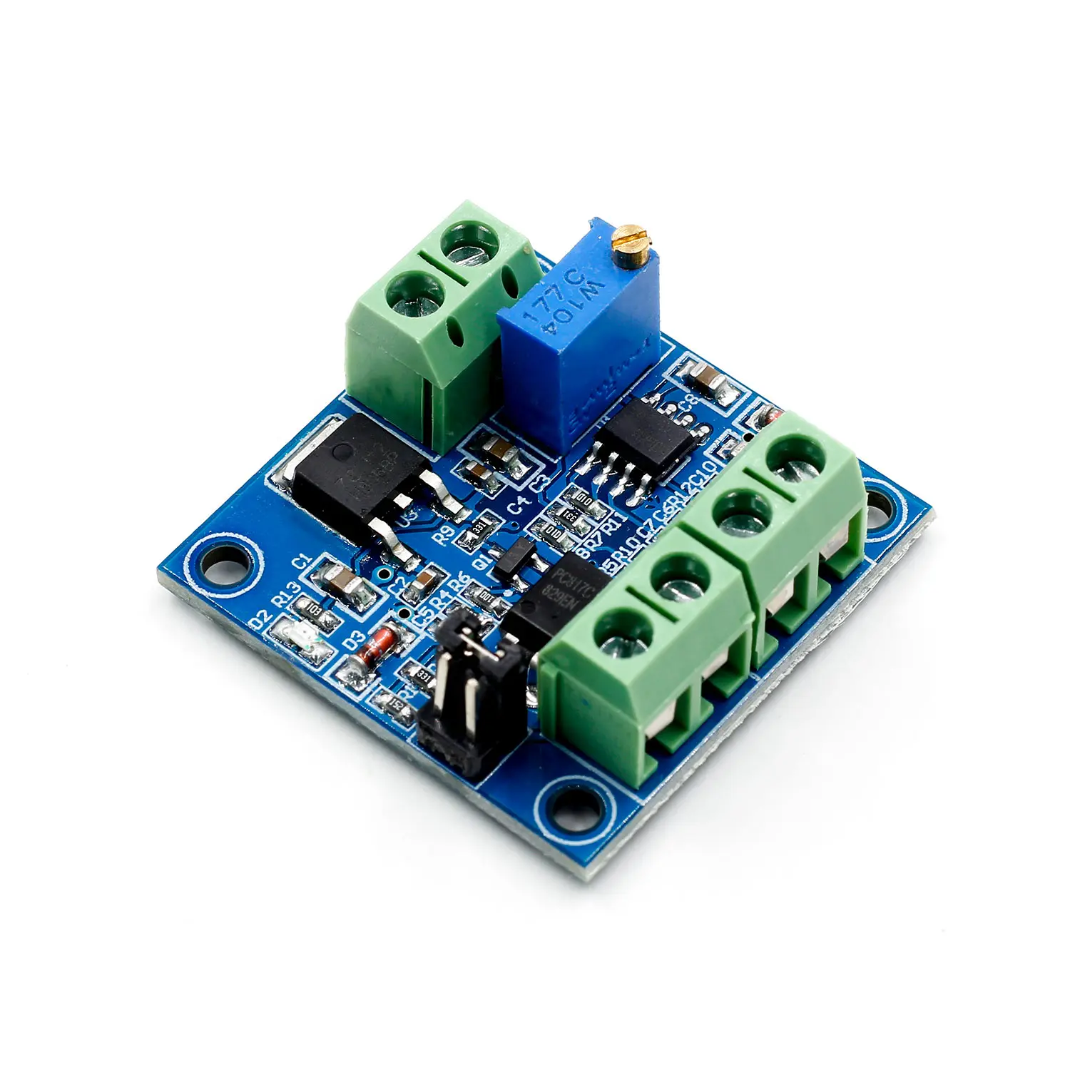 ШИМ-модуль преобразователя Напряжения 0%- до 0-10 В для ПЛК MCU цифро-аналоговый сигнал ШИМ Adjustabl преобразователь модуль питания