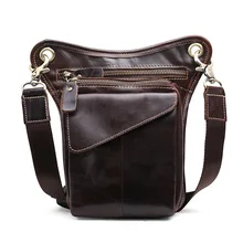 Мужская винтажная сумка из натуральной кожи, облегающая бедра, пояс, военная мотоциклетная плечевая сумка, поясная сумка, Мужские поясные сумки, новинка