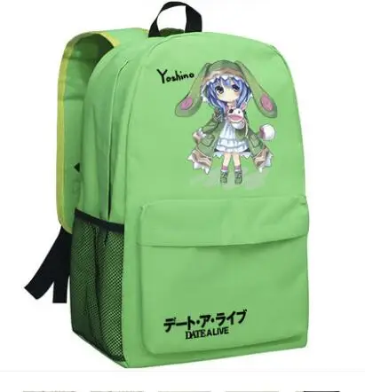 

Anime Date A Live Tokisaki Kurumi Laptop Backpack/Double-Shoulder/School/Travel Bag for Teenagers or Animation Enthusiasts