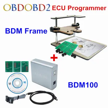Beste Volledige Set BDM100 V1255 + BDM FRAME OBDII ECU Chip Tuning Programmering ECU Reader Tool Werkt BDM Programmeur Volledige Adapters
