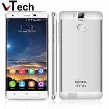 Оригинал K6000 Oukitel PRO Android 6.0 5.5 Дюймов FHD Мобильного телефон Окта Ядро MTK6753 3 ГБ + 32 ГБ Отпечатков Пальцев FDD LTE 4 Г 16MP 6000 мАч