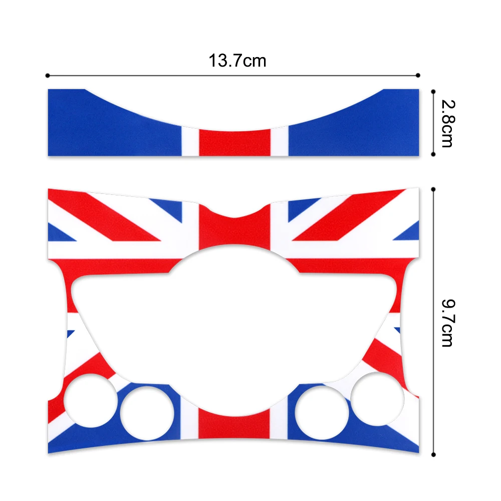 ПВХ автомобильная внутренняя панель управления клейкая наклейка наклейки декор для MINI COOPER JCW R55 R56 R57 R58 R59 R60 R61 Countryman