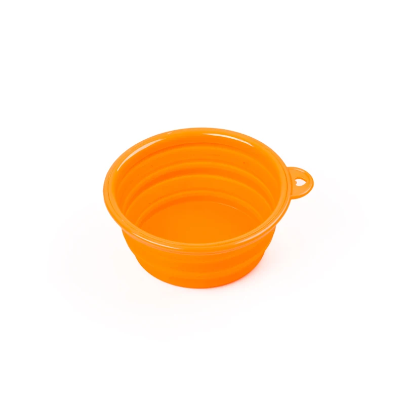 dog bowl orange