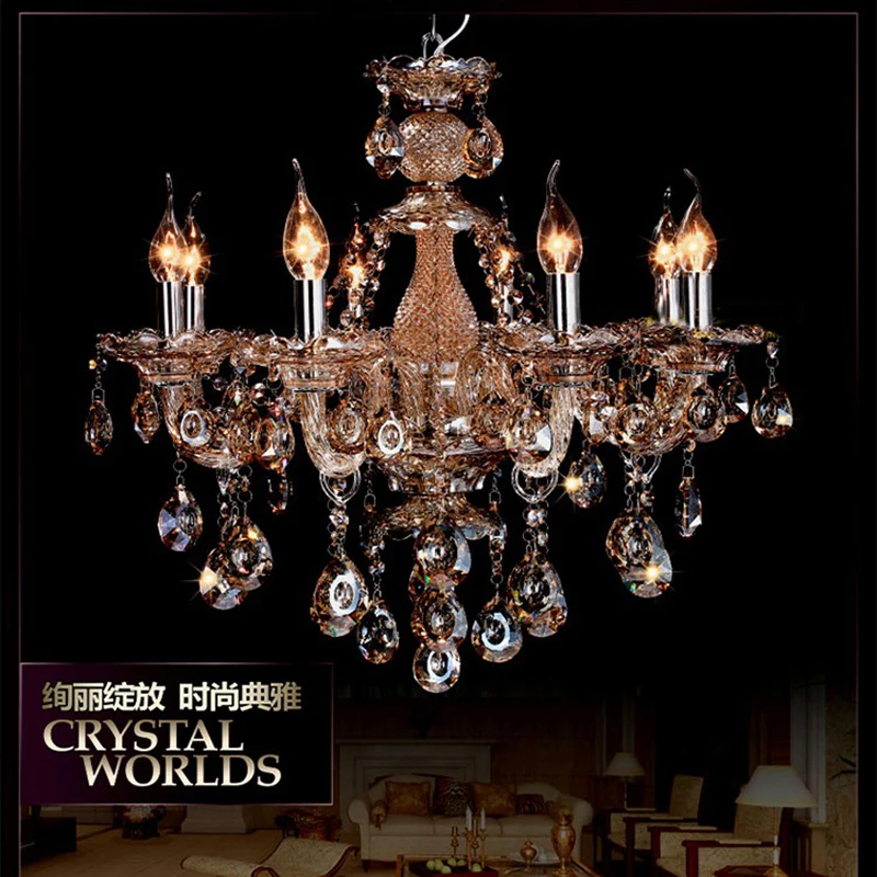 Стекло коньяк люстра абажуры люстры де Сала de джанта candelabro ар деко Lustre Moderne