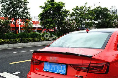 

A3 S3 8V Carbon Fiber Rear Trunk Lip Spoiler Wing For Audi A3 S3 8V Sedan 2014-2015 V Style