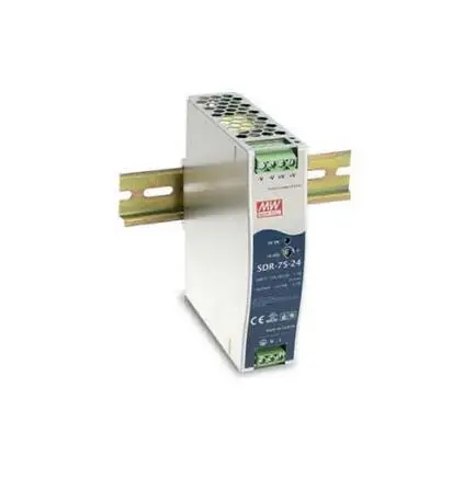 

meanwell SDR-75 75W Single Output Industrial DIN RAIL with Power Supply 12/24/48v