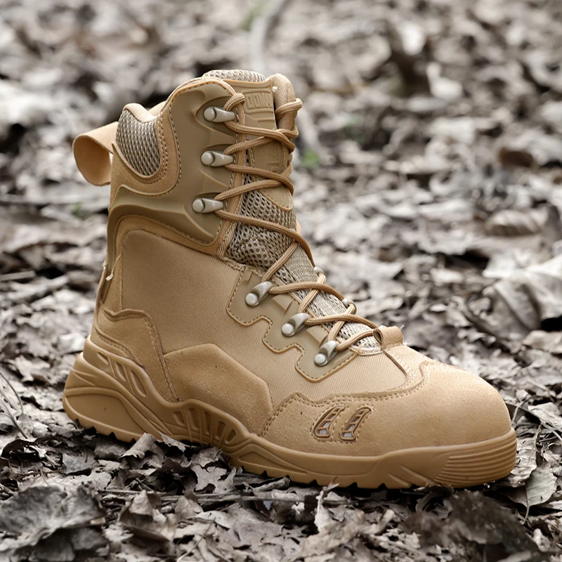 Tactical Boots Men Outdoor Hiking Shoes Military Hunting Boots Mens
