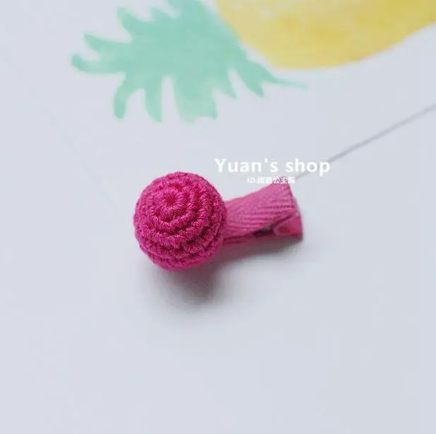 cotton lollipop hair clip8