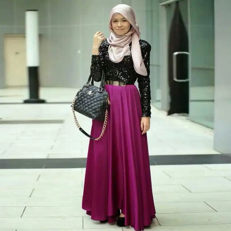 maxi skirt hijab