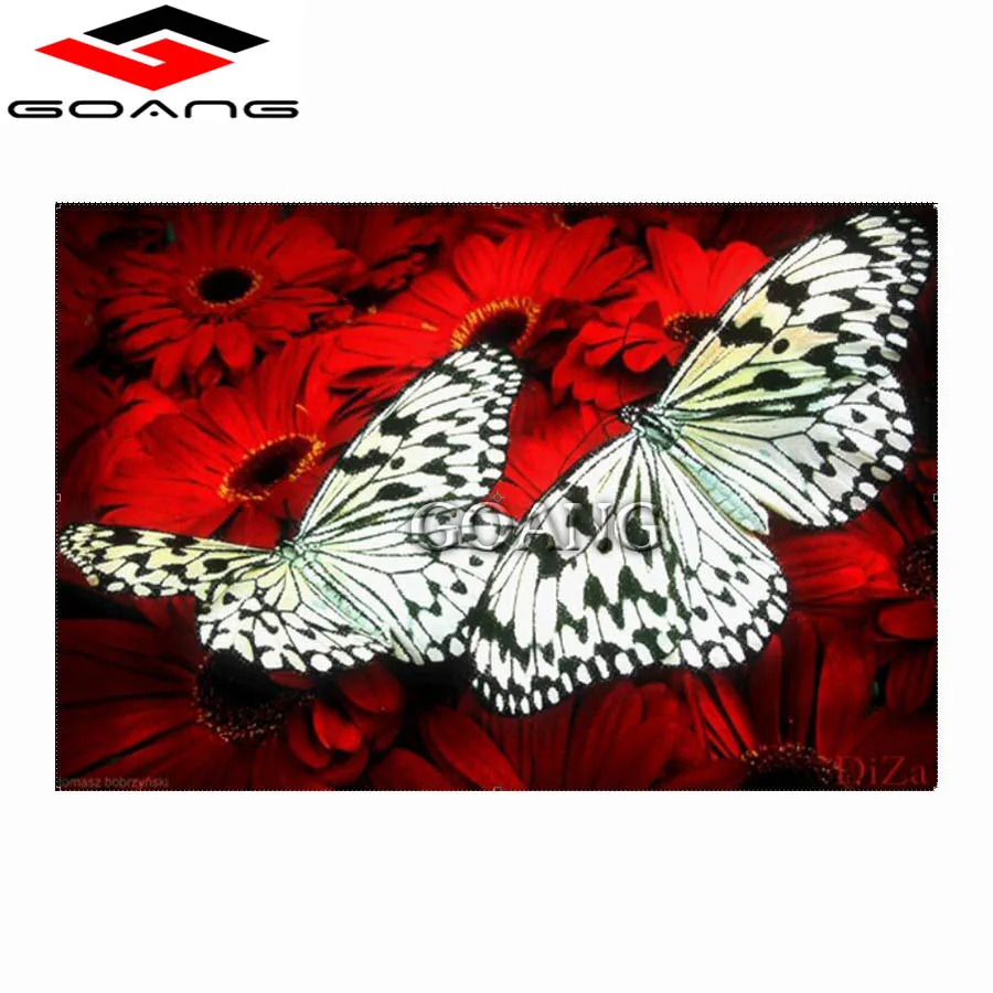 

5D DIY Diamond Painting Cross Stitch Floral & butterflies Crystal Needlework Diamond Embroidery Full Mosaic Decorative