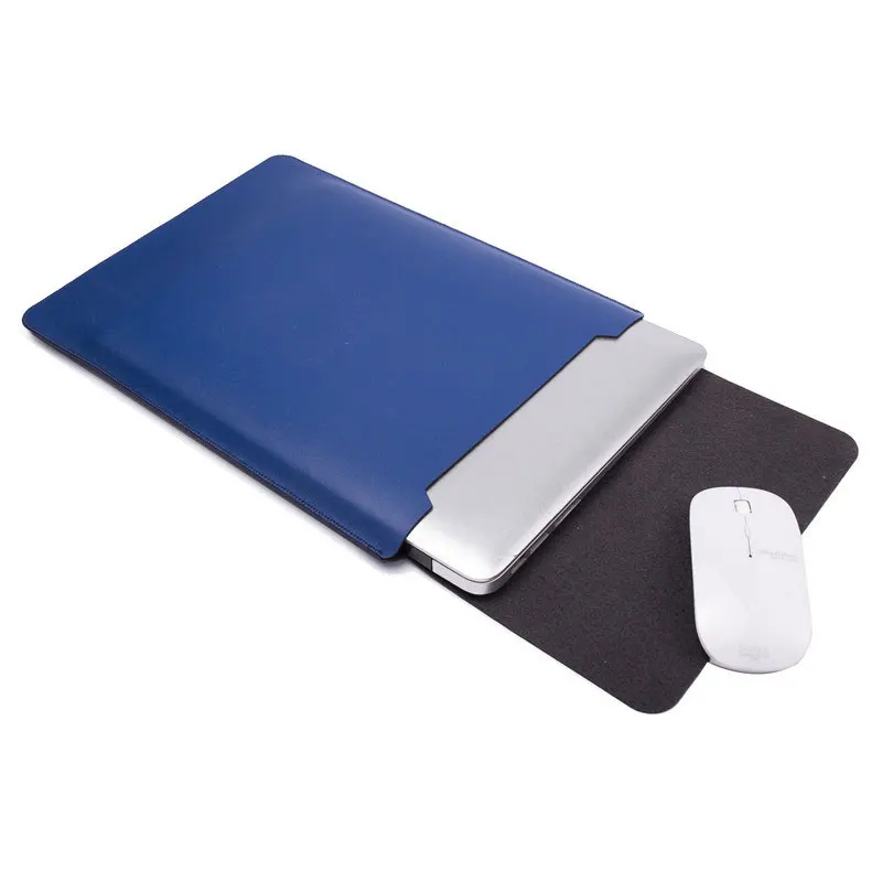 Mosible из искусственной кожи сумка для ноутбука для Macbook Pro 12 13 15 дюймов Macbook Air 13 дюймов чехол для ноутбука чехол мягкий чехол против царапин